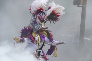 Fralinger String Band at the 2022 Mummers Parade