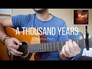 How to Play "A Thousand Years" by Christina Perri | Easy Guitar Tutorial with Chords