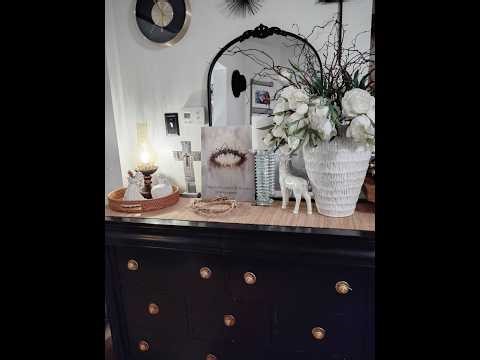 DIY Buffet Cabinet Makeover