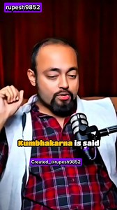 Khumbhkaran Was Not A Human, He Was Robot😱😱 #broadcast #facebookviral #fbreels #tretayug #ramayana #virals #FacebookPage | Rupesh