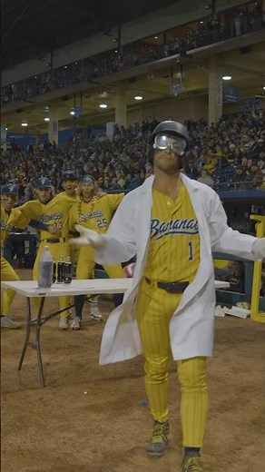 Bill Nye the Science Guy Plays for the Savannah Bananas?! | Part 1 #sciencerules #billnye #dance