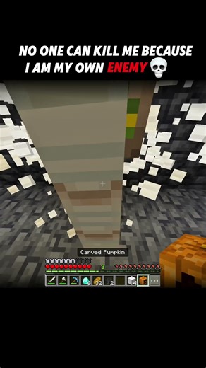 I Am My Own Enemy ☠️ #minecraft #shorts