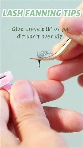 Why I Love Glue Rings for Perfect Lash Fans 💍✨ | Lash Tips #lashartist #lashes #lashtips #lashtech