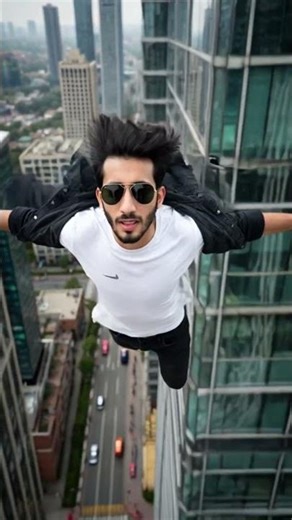 Heroic Theme : From Runner to Superhero | Future Armor AI Animation 🐱‍👤🎭🎞