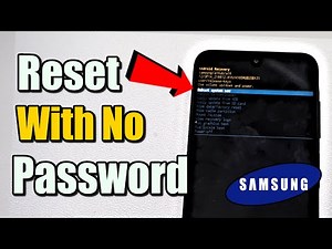 How to Factory Reset your Samsung Phone without Password (Best Method)