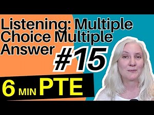 Listening Multiple Choice Multiple Answer | Listening MCMA