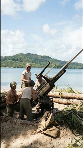 37 mm Gun M1 AA — America’s Early‑War Autocannon WWII Documentary