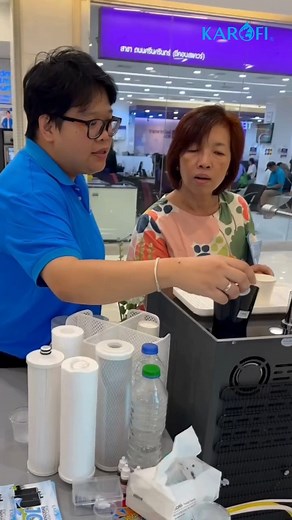 Let's experience alkaline mineral water with Karofi Thailand! 🩵 We bring healthier water and smarter technologies to your homes. Explore now! -------------- KAROFI | Water Innovation For Everyday Wellness 📍 Address: MK3/15, Floor 3, Seacon Square Srinagarindra: 55 Srinagarindra Rd, Nong Bon, Prawet, Bangkok 10250 📞 Hotline: 02 - 0857788 #Karofi #KarofiThailand #KarofiWaterPurifier #WaterInnovation #EverydayWellness #cleanwater #purifiedwater #waterpurifer #homeappliances #เครื่องกรองน้ำ #เครื