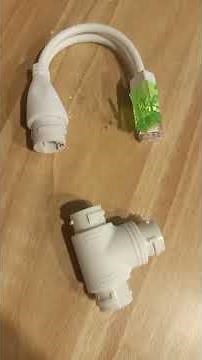 POE Splitter/Multiplexer 2-in-1 Network camera Cabling Connector