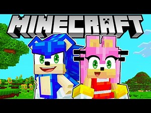 Sonic and Amy Play MINECRAFT!