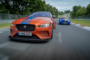 XE SV Project 8 super sedan joins Jaguar's 'Ring taxi fleet