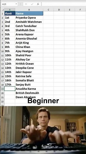 STOP Typing Ranks Manually! Excel Superscript Hack