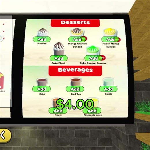 How much money can i spent in Roblox eating in Jollibees (part 2)