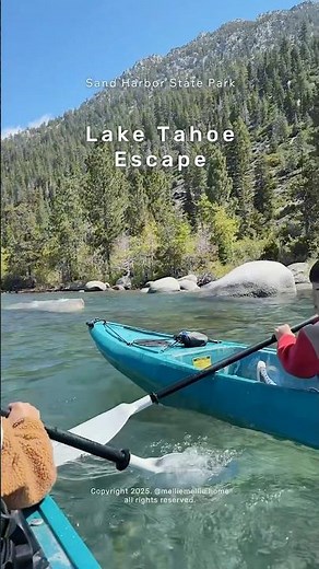 Lake Tahoe 미국 호수 여행의 끝판왕, 레이크 타호에 다녀왔어요🩵 This Place Feels Unreal