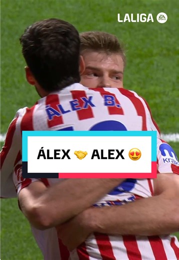 ALEX GIVES US THE LEAD!!! 🇳🇴🔨 #atleticodemadrid #sorloth #LALIGA #LALIGAHighlights #football
