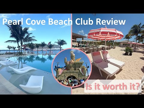Pearl Cove Beach Club All Inclusive Review | Celebration Key Adults-Only | Carnival Cruise Line