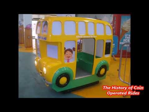 2010s Northern Leisure Coin Operated Bus Kiddie Ride - Mr Bus/Novelty Game Bus