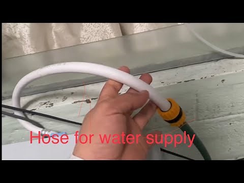How to connect to the water supply your automatic washing machine