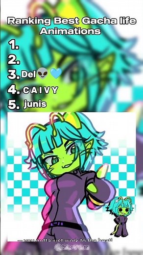 Ranking top 5 Best Gacha life animations #top5 #animation #animationmeme #gachalife #ranking