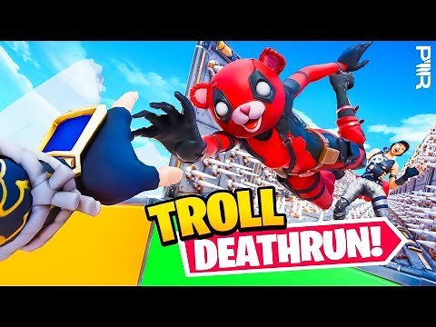 The ULTIMATE Fortnite Troll Deathrun! (HARD)