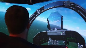 Kennen casually puts the F18 on a deck (first time in the Avenger 202 PRO). Avenger PRO is daylight projection surround with the best contrast, blacks and colors on the market. And with full real simultaneous field of view. Www.simpit.co.nz | SimPit Surround Projection Systems