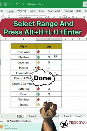 Make your Excel data look Professional in 2 seconds! ⚡