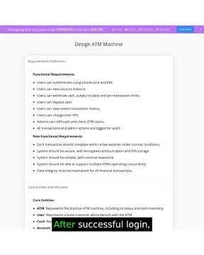 How to Design a Modern ATM Machine: Step-by-Step System Design Explained
