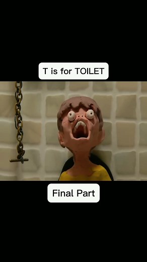 A little boy is thrown into a disturbing nightmare when he is forced to use the toilet. T is for TOILET By Lee Hardcastle full vid on YouTube Final Part #animation #horror #fyp #viral #follow