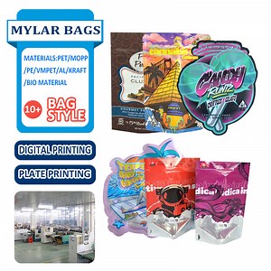 [Hot Item] Customized Custom Packaging Sealable Ziplock Food Kraft Paper Plastic Packing Bags Bag