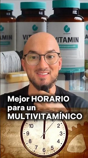 What's the best time to take a multivitamin? ⏰💊