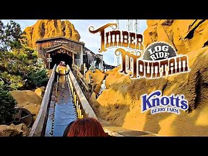 2025 Timber Mountain Log Ride On Ride POV Knott's Berry Farm