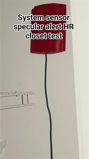 system sensor specular HR closet test