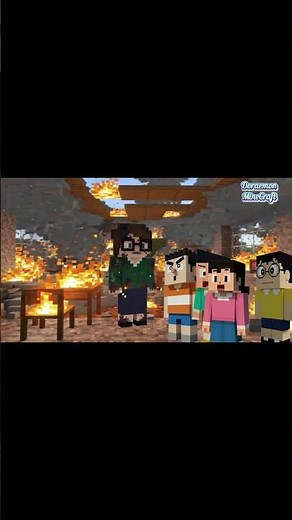 Doraemon Minecraft: Class Fire Don't Stay