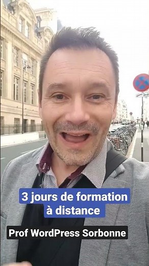 3 jours avec moi pour t'apprendre à créer ton site internet professionnel avec WordPress.