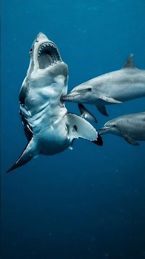 Dolphin vs Shark: Who Really Rules The Ocean? 🌊🔥