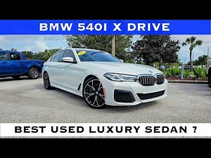2021 BMW 540i X Drive with 40k Miles ! POV Review & Test Drive - Depreciated Luxury Sedan Bargain?