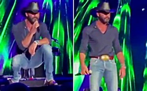 Watch Tim McGraw confront heckling fans after forgetting song lyrics during concert