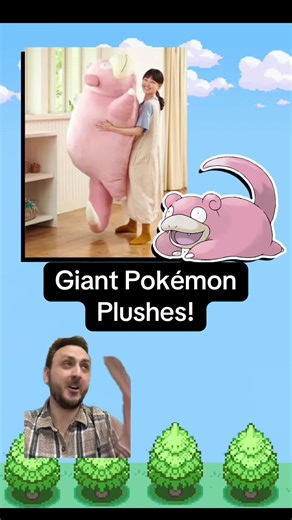 Life-Sized Giant Pokémon Plushes Collection