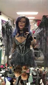 Julia Panther: The Fallen Angel, male to female transformation, makeup