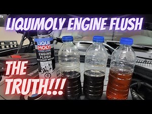 The truth about liqui moly engine flush (my first oil change)