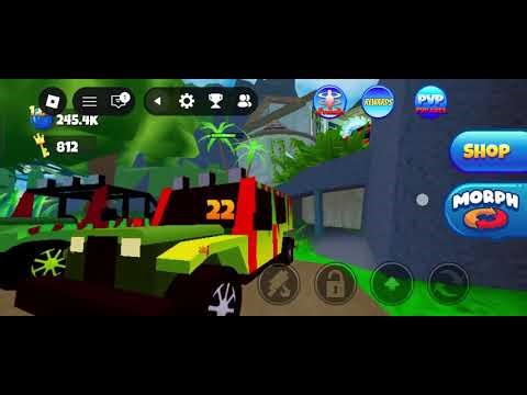 Getting Kaiju d rex in morph world (best game ever ) #roblox