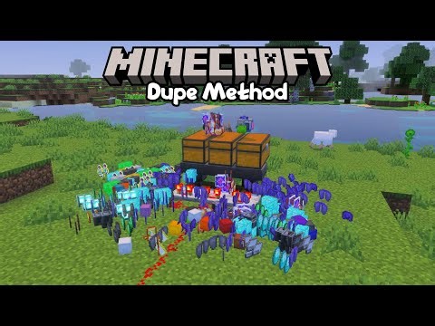 Any Item Duplication Glitch Method In Minecraft Any Device Very OP! Realms,Servers,Norm Worlds