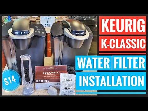 WATER FILTER INSTALLATION Keurig K-Classic K Cup Coffee Maker Model K50