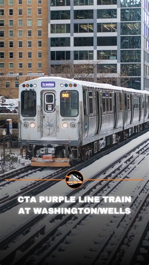 Trainiac Productions on Instagram: "A CTA Purple Line train arrives at Washington/Wells Station in the Loop on a cold December morning in Chicago, Illinois. Operating with 5000-series rolling stock, this six-car “Purple Line Express” train has an interesting schedule! They originate at Linden Station in Wilmette and make all local stops to Howard. From there they operate express to Wilson and then express again from Wilson to Belmont, and then finally return to making all local stops from Belmon
