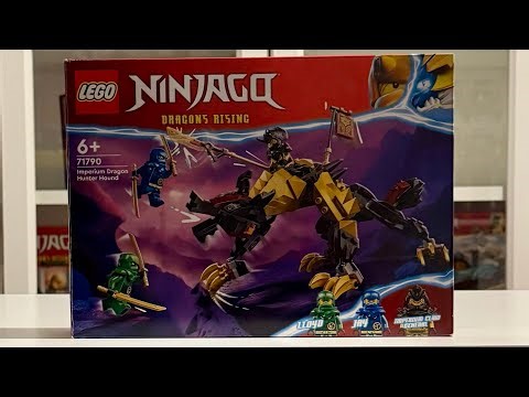 Lego Ninjago Dragons Rising 71790 Imperium Dragon Hunter Hound Review!(2023)