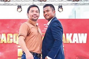 Pacquiao, Thailand’s Buakaw headed for boxing exhibition