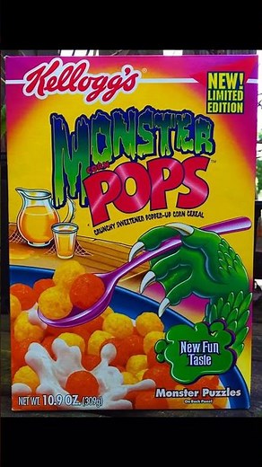 Choose your CEREAL HALLOWEEN NOSTALGIA #nickelodeon