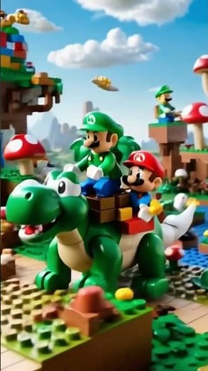 LEGO Mario Hits the Question Block!