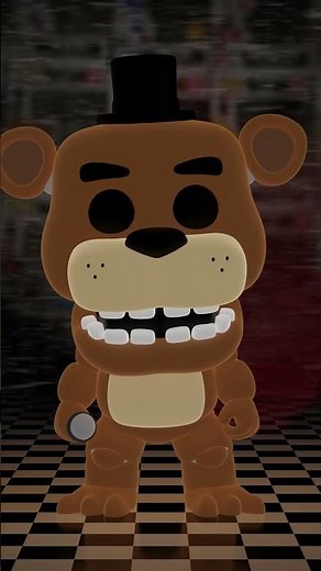 Vinyl Figure Glow In The Dark Freddy FNaF Animation