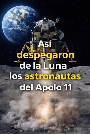 This is how the Apollo 11 astronauts launched from the Moon #Space #Science #History